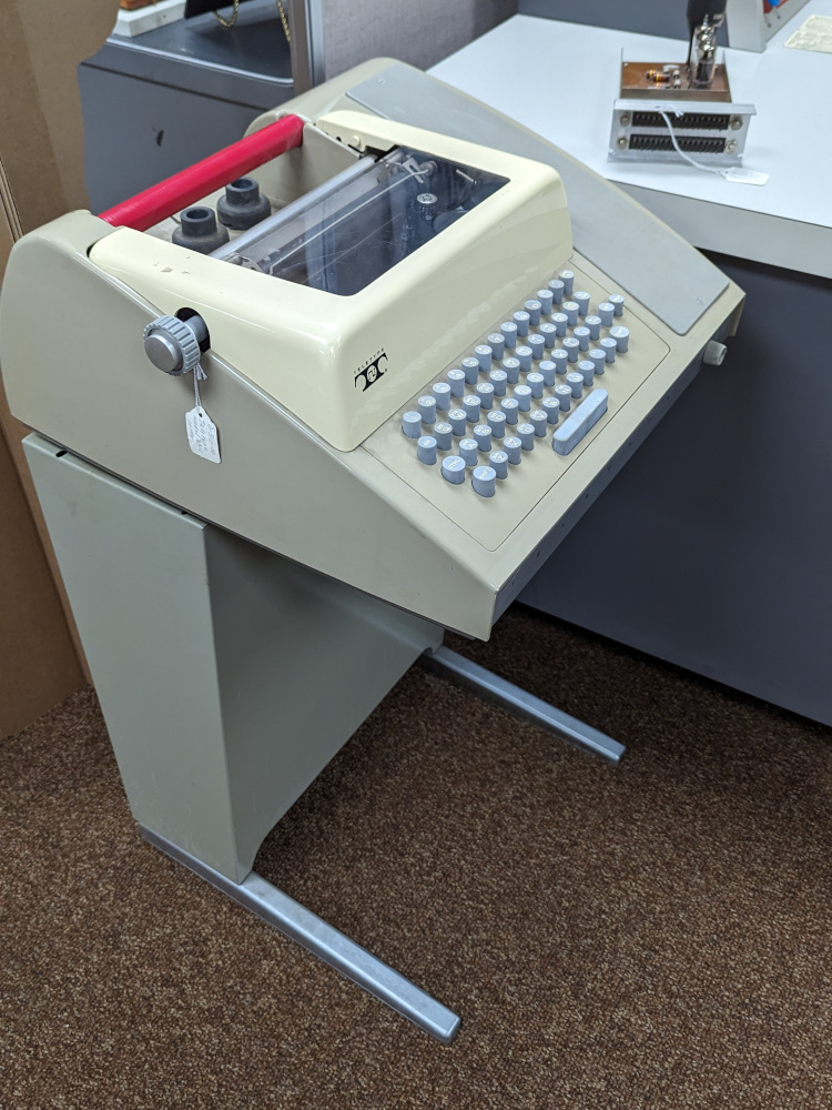 photo of a Model 33 Teletype